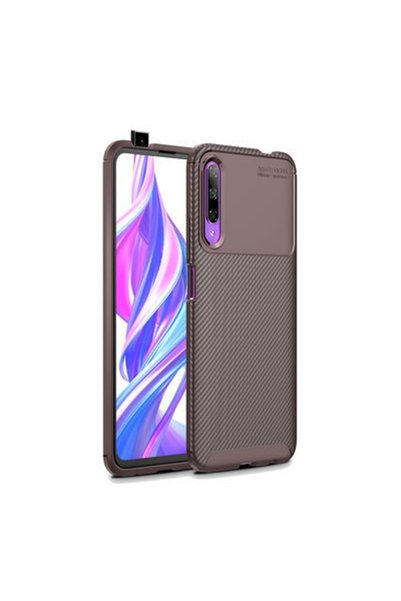 AKSEFİZZ Huawei P Smart Pro 2019 Case Unique Textured High Grip Matte Elite C...