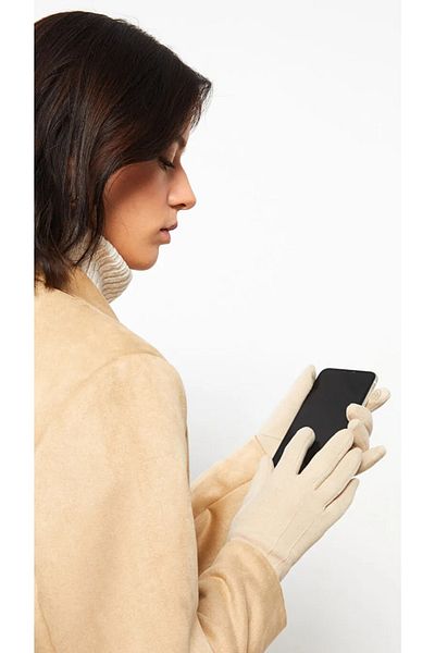 LC Waikiki Suede Look Women's Gloves