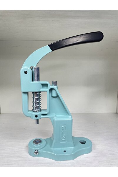 KRC TEKSTİL Çıt Çıt Makinesi Tulumba Pres (turkuaz)