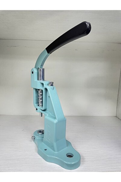 KRC TEKSTİL Çıt Çıt Makinesi Tulumba Pres (turkuaz)