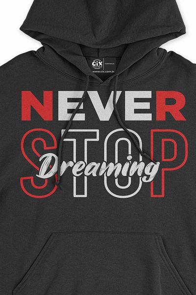 Cix Never Stop Dreaming Hanorac negru