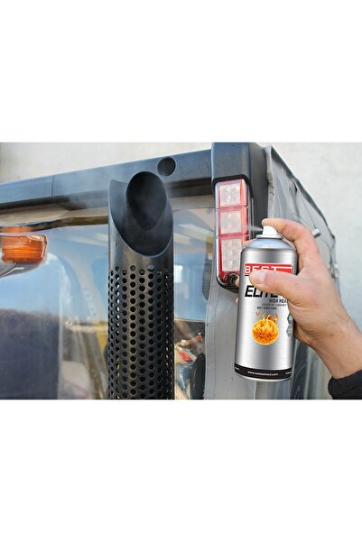Genel Markalar Best Elite 300C Isıya Dayanıklı Eko Siyah Sprey Boya 400 ml