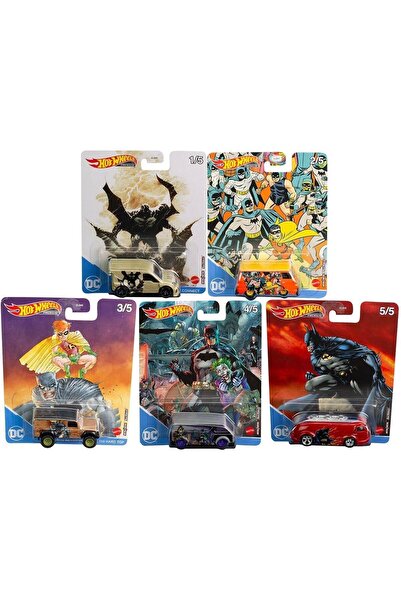 HOT WHEELS Premium Pop Cultures Batman Set