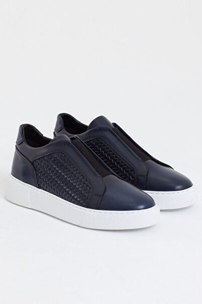 SARDINELLI Lacivert - Özel Tasarım Hasır Detay Sneakers