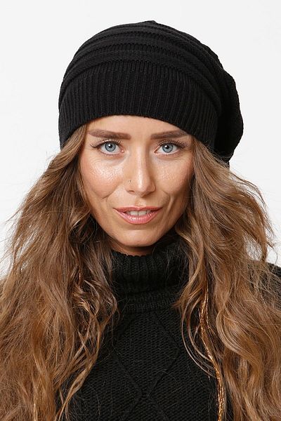 FATELLA Unisex Adult Knitted Knitwear Beanie Neck Collar