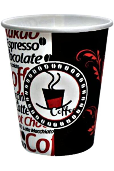 Excodi Cup | 7 Oz Karton Bardak 180 ml - 100'lü | Kaliteli Otomat Bardağı | Sağlıklı Kağıt Bardak