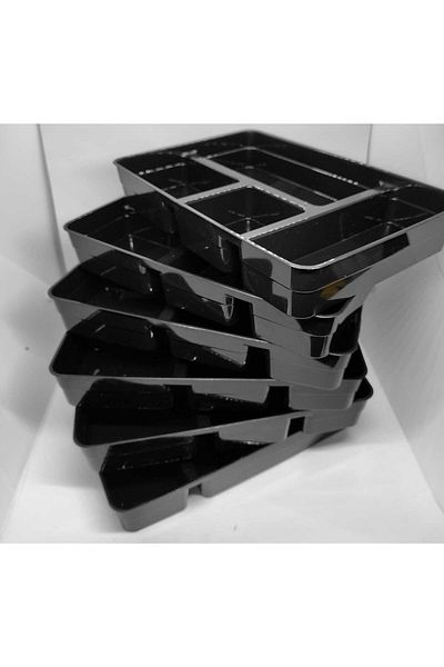 Minty Life 6 Black Multi-Purpose Organizers