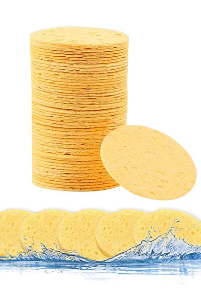 Misyul Sıkıştırılmış Yüz Süngeri 30 Adet Set ,yüz Ve Makyaj Temizleme Süngeri...