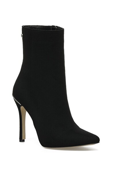 Nine West Sementa 2pr Μαύρα γυναικεία μποτάκια με τακούνι