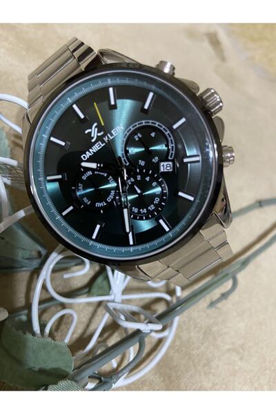 Daniel Klein Erkek Saat Çelik Kordon Erkek Kol Saati 45mm Yeni Yıl Yılbaşı He...