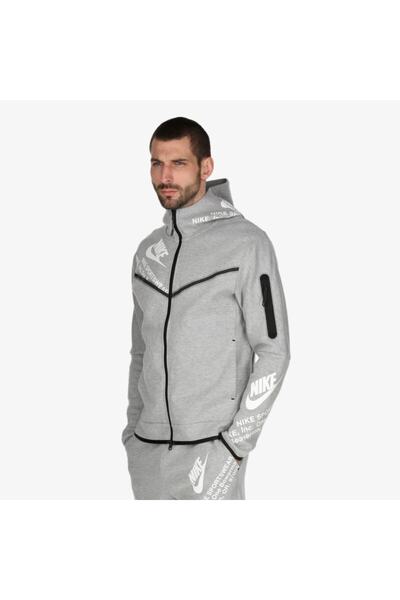 Nike Sportswear Tech Fleece Windrunner Graphic Color Block Full-zip Hoodie Er...