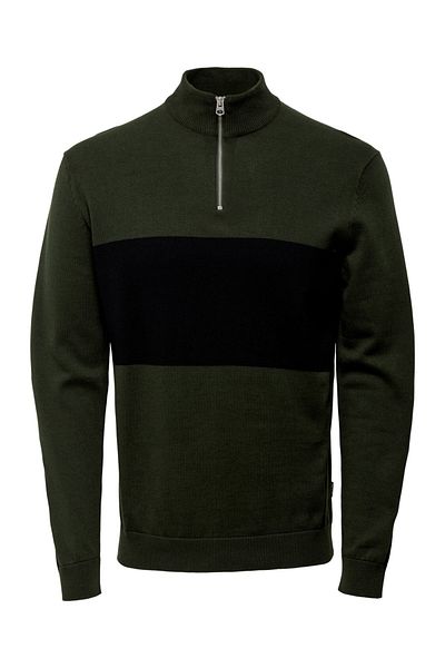 Only & Sons Onsalex Stripe Half Zip Knit