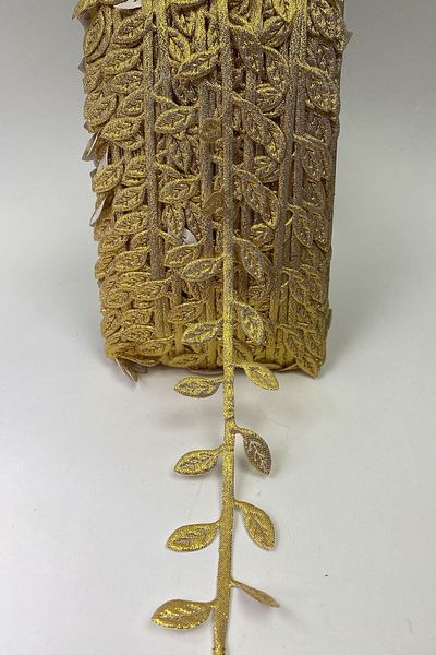 Hayalperest boncuk 10 Mt Decorative Leaf Strip - Water Stone