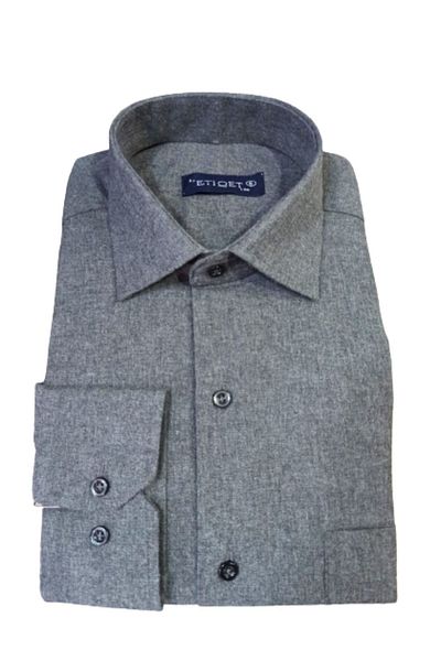 ETİQET Ανδρικό πουκάμισο Winter Wool Blend