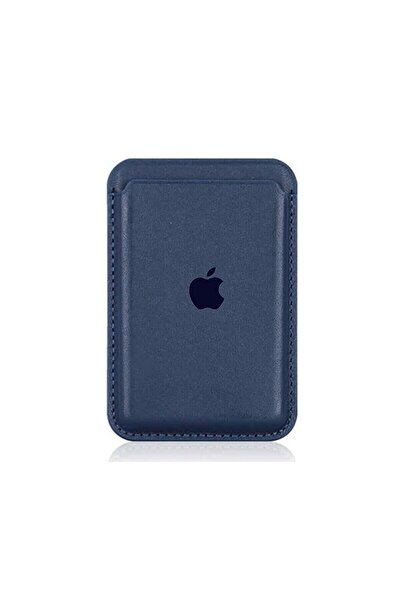 CEPPASAJ Apple Iphone Magsafe Cüzdan Logolu Deri