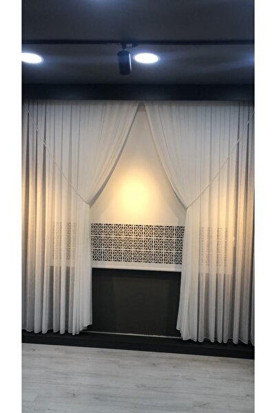 Şahinsoy perde Tül & Fon Perde Korniş Bağlama Halatı 1 Adet Ekru