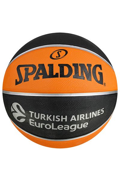 SPALDING Tf150 Varsity Euroleague Rubber Νο 6 Μπάλα Μπάσκετ