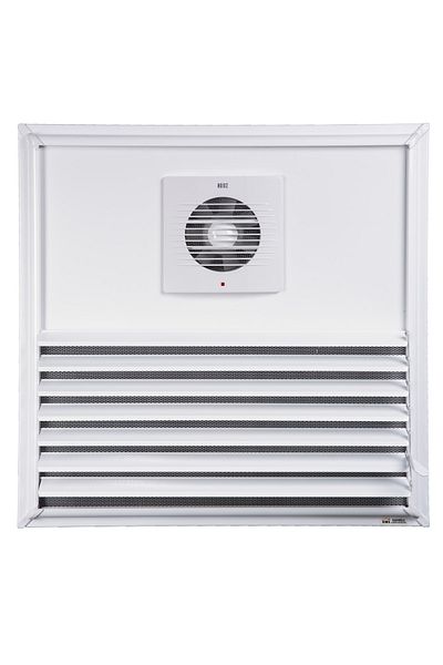 kadıoğlu menfez sineklik 40X50 Aluminum Surface Bonding Grille with Aspirator (Ventilation - Fan)