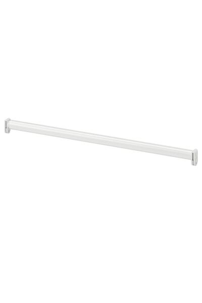 IKEA Askı Borusu, Beyaz, Uzunluğu Ayarlanabilen, 60-100 Cm