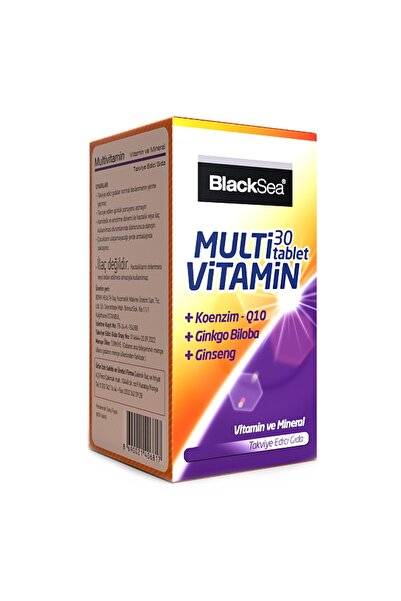 BlackSea Multivitamin 30 Tablet