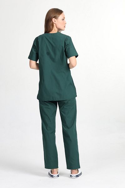 AZİM Costum din Jersey Terikoton Hunter Green Zarfyaka Doctor Nurse (NECTION TEAM)