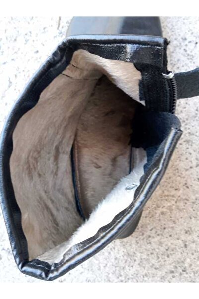 orkistore Hakiki Deri Içi Kürklü Çorap Mest