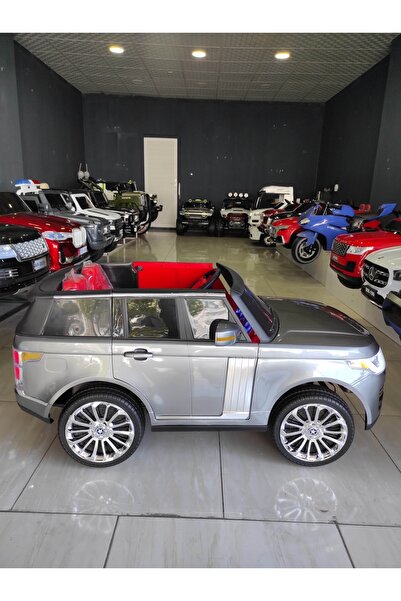 Range Rover 4x4 Çift Kişilik Cep Tel Kumandalı Akülü Araba Siyah