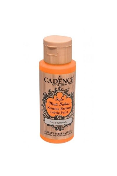 Cadence Sytle Matt Kumaş Boyası 59ml F-633 Turuncu