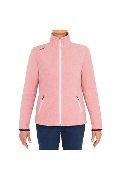 Decathlon Tribord الصوف الوردي للمرأة - المراكب الشراعية الدافئة، الإبحار 100
