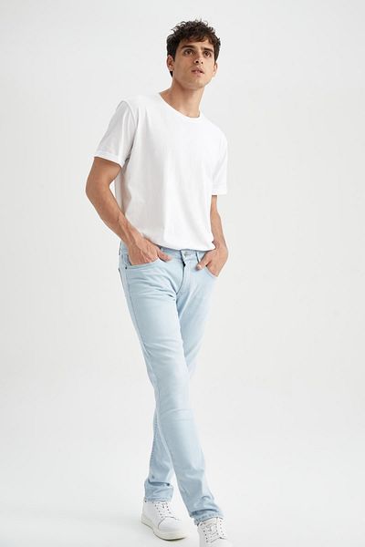 DeFacto Carlo Skinny Fit Extra Slim Fit Normal Μέση Εξαιρετικά στενό τζιν παντελόνι
