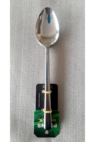 Yıldız çelik 2.5mm 12 Adet Düz Model Yemek Kaşığı