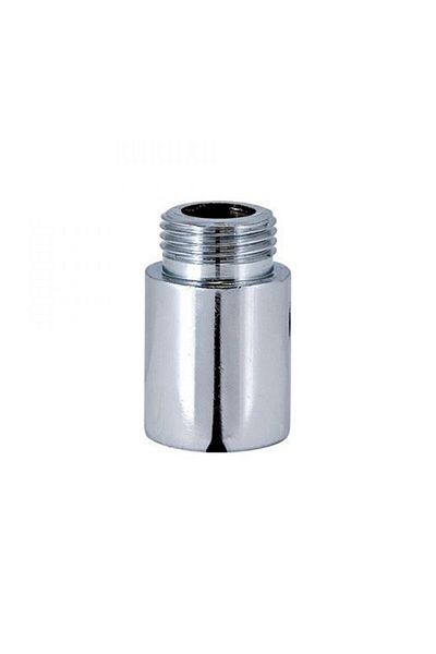 ÇEÇEN HOME (2PCS) Faucet Fountain Extension Threaded Attachment Chrome Plated Brass-3 Cm 1/2 Compatible with Fountains