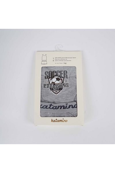 Katamino Boy's Football Athlete Boxer Set