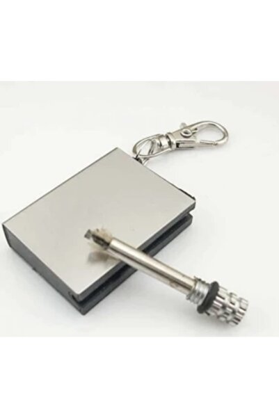 DİBA AVM Zippo Kibrit Bitmeyen Clipper Benzini Ile Çalışan Magnezyum Ateşleyici Metal Çakmak