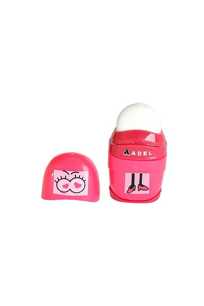 Adel Cubies Pencil Sharpener with Eraser - Pink