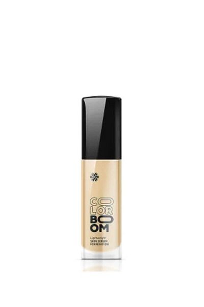 Siberian Wellness كريم أساس مصل البشرة خفيف الوزن بعامل حماية من الشمس SPF 15 (16 بيج فاتح) - Color Boom