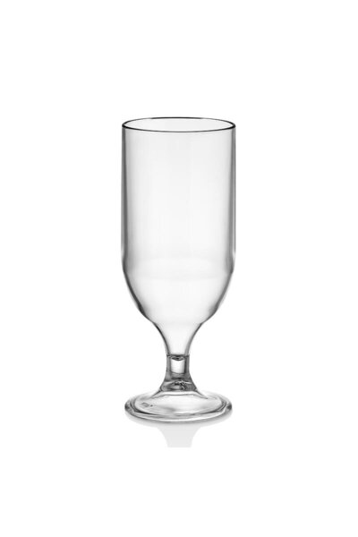 GastroPlast كأس بولي كربونات شفاف غير قابل للكسر سعة 370 مل (4 قطع)