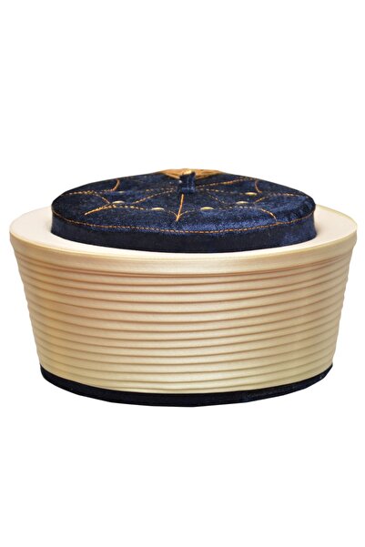 şahinbak Luxe Sarık - Şapcă Imam Sarık, Fes, Fes otoman, Material pentru moschee, Şapcă albastru închis, Şapcă S135