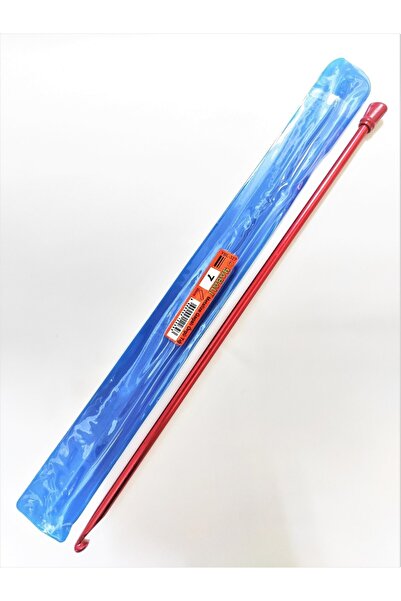 ATMACA TUHAFİYE Yabalı Tığ Şiş-tunus Örgü Tığı 7 Mm - 35 Cm - Gagalı Şiş