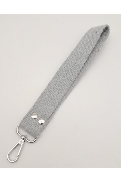 angel çanta aksesuar Extractor de coloană din bumbac gri deschis cu metal arg...