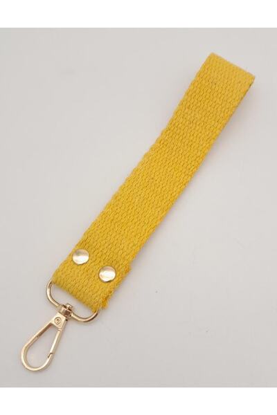 angel çanta aksesuar Extractor de coloană din bumbac de culoare muștar cu met...