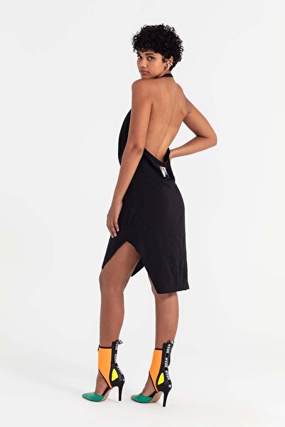 VDR Siyah Elbise 11064