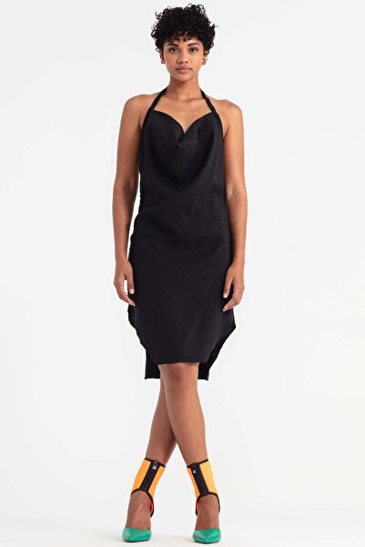 VDR Siyah Elbise 11064