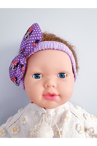 MAGRİB Drăguț șoarece Mickey Mouse Figura și bentiță pentru fete cu fundă