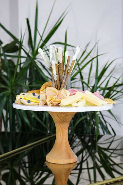 Gemboss Natural Marble Stand Presentation Rack 28 cm