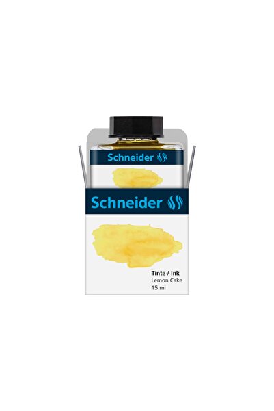 SCHNEIDER Dolma Kalem Mürekkebi Cam Şişe 15 ml Sarı 6935
