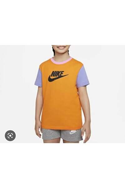Nike Sportswear Kids T-shirt Çocuk  - Turuncu Dv2855-820 T-Shirt