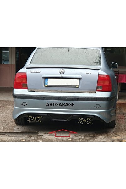 Bodykitartgarage Passat B5-b5.5 Custom Arka Tampon Eki-fiberglass-boyasız