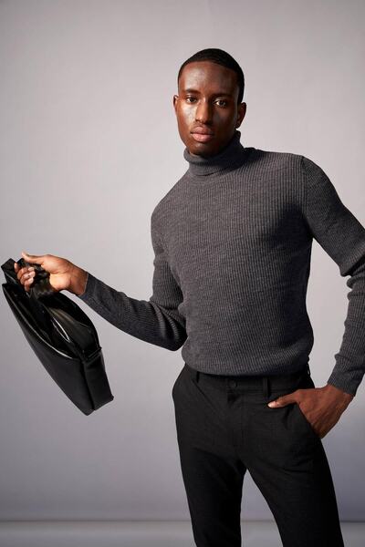 DeFacto Пуловер з тонкою водолазкою з водолазкою