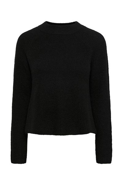 PIECES Pullover - Schwarz - Regular Fit